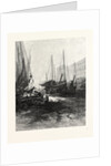New Brunswick, Market Slip, St. John, at Low Tide, Canada by Anonymous