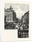 Nova Scotia, Looking Up George Street, Halifax, Canada by Anonymous