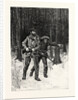 Nova Scotia, There He is! the Hunt, Hunting, Canada by Anonymous