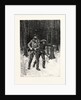 Nova Scotia, There He is! the Hunt, Hunting, Canada by Anonymous