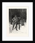 Nova Scotia, There He is! the Hunt, Hunting, Canada by Anonymous