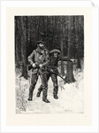 Nova Scotia, There He is! the Hunt, Hunting, Canada by Anonymous