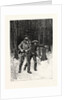 Nova Scotia, There He is! the Hunt, Hunting, Canada by Anonymous
