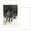 Nova Scotia, There He is! the Hunt, Hunting, Canada by Anonymous