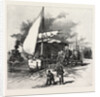 Montreal, Unloading Hay Barges, Canada by Anonymous