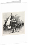 Montreal, Unloading Hay Barges, Canada by Anonymous