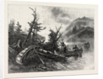 Lower Ottawa, on the Portage, Lake Comandeau, Canada by Anonymous