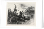 Lower Ottawa, on the Portage, Lake Comandeau, Canada by Anonymous