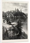 Ottawa, Parliament Buildings, from Major's Hill, Canada by Anonymous