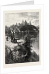 Ottawa, Parliament Buildings, from Major's Hill, Canada by Anonymous