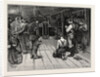 Mass in a Lumber Shanty, Lumbering, Canada by Anonymous