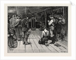 Mass in a Lumber Shanty, Lumbering, Canada by Anonymous