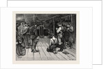 Mass in a Lumber Shanty, Lumbering, Canada by Anonymous