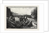 Lumbermen at Work, the Drive, Lumbering, Canada by Anonymous