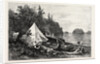 The Upper Lakes, Camp on Victoria Island, Canada by Anonymous