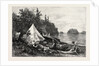 The Upper Lakes, Camp on Victoria Island, Canada by Anonymous