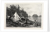 The Upper Lakes, Camp on Victoria Island, Canada by Anonymous