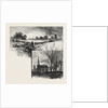 Manitoba: A Half-Breed Farm (Top), Kildonan Church (Bottom), Canada by Anonymous