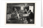 Interior of a Settler's Cabin, Canada by Anonymous