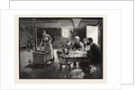 Interior of a Settler's Cabin, Canada by Anonymous