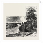 A Glimpse of the Niagara Falls from Clinton, Canada by Anonymous