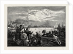 Toronto Harbour, a Sculling Match, Canada by Anonymous