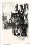 Entrance to the Porch of Leicester's Hospital, Warwick by Anonymous