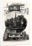 Stratford Church, and Shakespeare's House, Stratford Upon Avon, Stratford-Upon-Avon by Anonymous