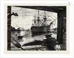 The Victory, Nelson's Ship. Horatio Nelson, 1st Viscount Nelson, British Admiral by Anonymous