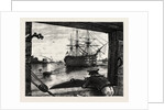 The Victory, Nelson's Ship. Horatio Nelson, 1st Viscount Nelson, British Admiral by Anonymous