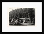 The Terrace, Haddon Hall, English Country House on the River Wye at Bakewell, Derbyshire, Seat of the Duke of Rutland by Anonymous