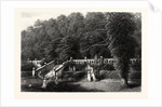 The Terrace, Haddon Hall, English Country House on the River Wye at Bakewell, Derbyshire, Seat of the Duke of Rutland by Anonymous