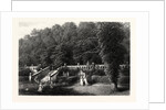 The Terrace, Haddon Hall, English Country House on the River Wye at Bakewell, Derbyshire, Seat of the Duke of Rutland by Anonymous
