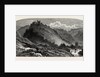 Peveril Castle, Also Castleton Castle or Peak Castle, Overlooking the Village of Castleton in the English County of Derbyshire by Anonymous