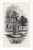 Cross at Eyam, Derbyshire, England by Anonymous