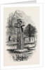Cross at Eyam, Derbyshire, England by Anonymous