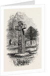 Cross at Eyam, Derbyshire, England by Anonymous