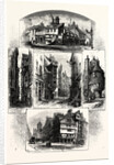 Bits in Old Edinburgh: Advocate's Close, Corner of West Bow, Cardinal Beaton's House, Queen Mary's Bath House, Cowgate; Scotland by Anonymous