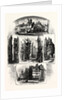 Bits in Old Edinburgh: Advocate's Close, Corner of West Bow, Cardinal Beaton's House, Queen Mary's Bath House, Cowgate; Scotland by Anonymous