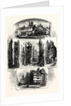 Bits in Old Edinburgh: Advocate's Close, Corner of West Bow, Cardinal Beaton's House, Queen Mary's Bath House, Cowgate; Scotland by Anonymous