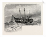 An Old Hulk in the Thames by Anonymous
