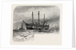 An Old Hulk in the Thames by Anonymous