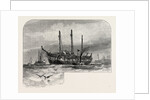 An Old Hulk in the Thames by Anonymous