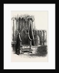 Coronation Chair, with Sword and Shield of Edward III., Westminster Abbey, London by Anonymous