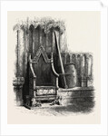 Coronation Chair, with Sword and Shield of Edward III., Westminster Abbey, London by Anonymous