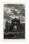 Melrose Abbey: The East Window by Anonymous