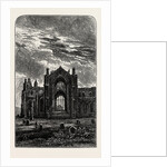 Melrose Abbey: The East Window by Anonymous