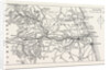 Map of the Course of the Tyne, a River in the UK by Anonymous