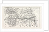 Map of the Course of the Tyne, a River in the UK by Anonymous
