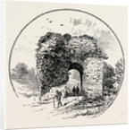 John of Gaunt's Gateway, Tutbury Castle by Anonymous